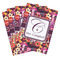 Abstract Music Playing Cards - Hand Back View