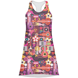 Abstract Music Racerback Dress (Personalized)