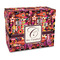 Abstract Music Recipe Box - Full Color - Front/Main