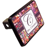 Abstract Music Rectangular Trailer Hitch Cover - 2" (Personalized)
