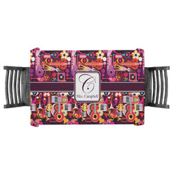 Abstract Music Tablecloth - 58"x58" (Personalized)