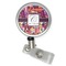 Abstract Music Retractable Badge Reel - Flat