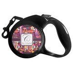 Abstract Music Retractable Dog Leash (Personalized)