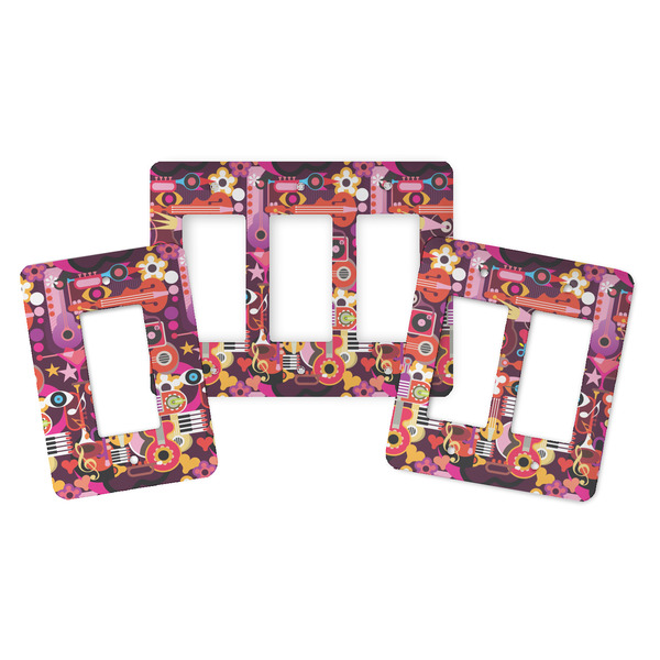 Abstract Music Rocker Light Switch Covers - Parent - ALL VARIATIONS