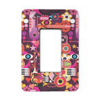 Abstract Music Rocker Style Light Switch Cover
