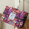 Abstract Music Large Rope Tote - Life Style