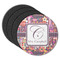 Abstract Music Round Coaster Rubber Back - Main