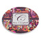 Abstract Music Round Stone Trivet - Angle View
