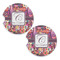 Abstract Music Sandstone Car Coasters - Set of 2