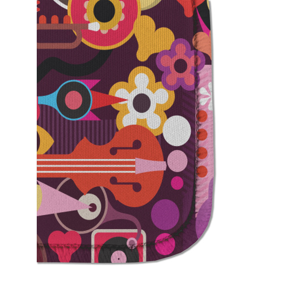 Abstract Music Sanitizer Holder Keychain - Detail