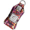 Abstract Music Sanitizer Holder Keychain - Large in Case