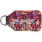Abstract Music Sanitizer Holder Keychain - Small (Back)