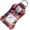 Abstract Music Sanitizer Holder Keychain - Small in Case