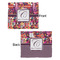 Abstract Music Security Blanket - Front & Back View