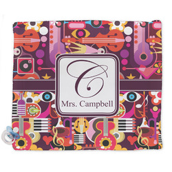 Abstract Music Security Blankets - Double Sided (Personalized)