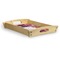 Abstract Music Serving Tray Wood Small - Corner