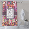 Abstract Music Shower Curtain Lifestyle