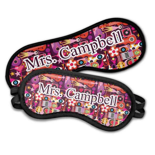 Abstract Music Sleeping Eye Masks - PARENT