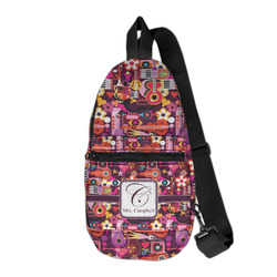 Abstract Music Sling Bag (Personalized)