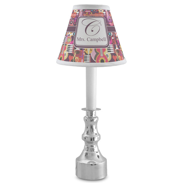 Abstract Music Small Chandelier Lamp - LIFESTYLE (on candle stick)