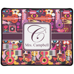 Abstract Music Large Gaming Mouse Pad - 12.5" x 10" (Personalized)