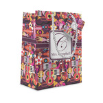Abstract Music Small Gift Bag (Personalized)