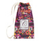 Abstract Music Small Laundry Bag - Front View