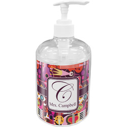 Abstract Music Acrylic Soap & Lotion Bottle (Personalized)