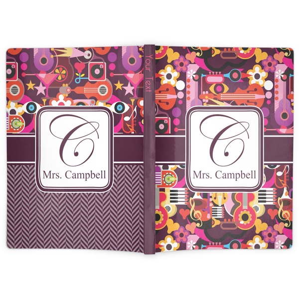 Abstract Music Soft Cover Journal - Apvl