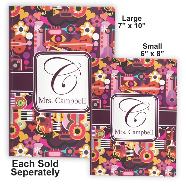 Abstract Music Soft Cover Journal - Compare