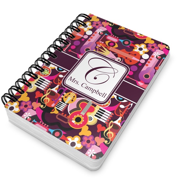 Abstract Music Spiral Journal 5 x 7 - Main