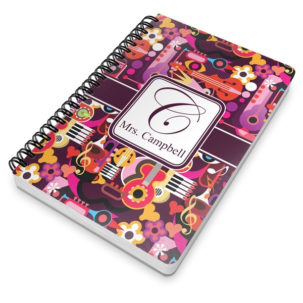 Abstract Music Spiral Journal 7 x 10 - Main