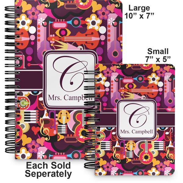 Abstract Music Spiral Journal - Comparison