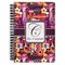Abstract Music Spiral Journal Large - Front View
