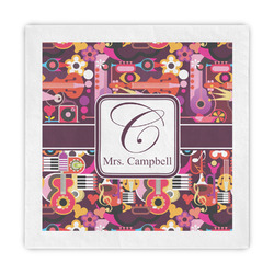 Abstract Music Decorative Paper Napkins (Personalized)