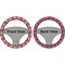 Abstract Music Steering Wheel Cover- Front and Back