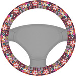 Abstract Music Steering Wheel Cover