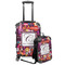 Abstract Music Kids 2-Piece Luggage Set - Suitcase & Backpack (Personalized)