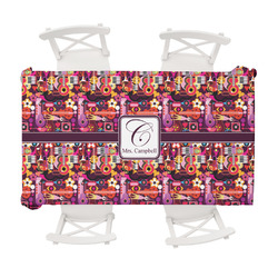 Abstract Music Tablecloth - 58"x102" (Personalized)
