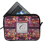 Abstract Music Tablet Case / Sleeve - Small (Personalized)