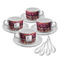 Abstract Music Tea Cup - Set of 4
