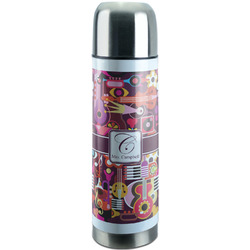 Abstract Music Stainless Steel Thermos (Personalized)