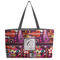 Abstract Music Tote w/Black Handles - Front View