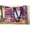 Abstract Music Tote w/Black Handles - Lifestyle View