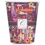 Abstract Music Waste Basket (Personalized)