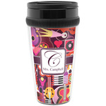 Abstract Music Acrylic Travel Mug without Handle (Personalized)