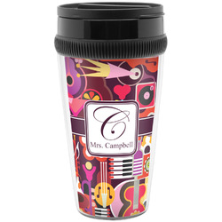 Abstract Music Acrylic Travel Mug without Handle (Personalized)