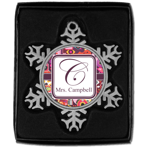 Abstract Music Vintage Snowflake - In box