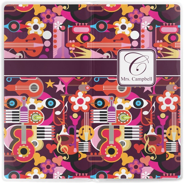 Abstract Music Vinyl Document Wallet - Apvl