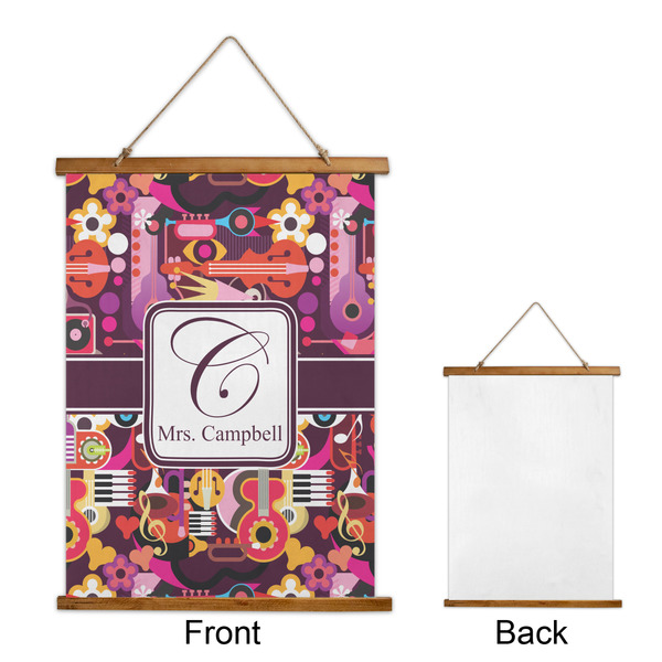 Abstract Music Wall Hanging Tapestry - Portrait - APPROVAL